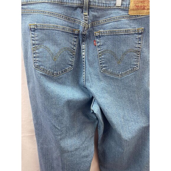 Levi's Relaxed Fit 550 Boot Cut Women's 22W Short 5 Pocket Denim Jeans - Picture 9 of 12